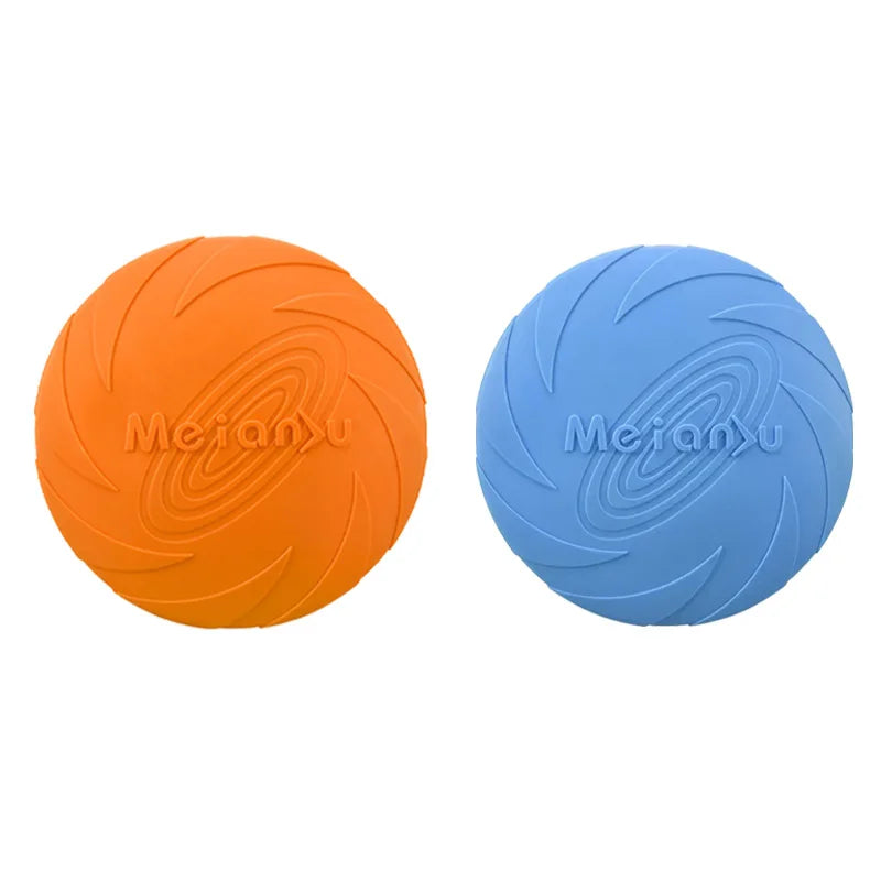 22cm Silicone Dog Frisbee - Chew Resistant