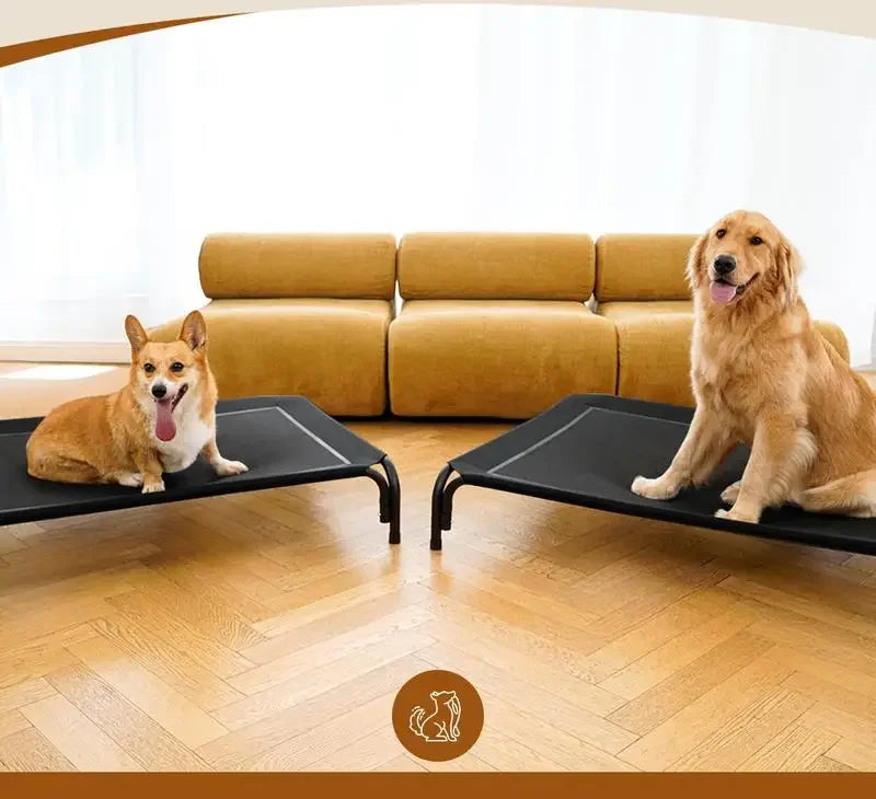 Elevated Cooling Dog Bed - Breathable Mesh
