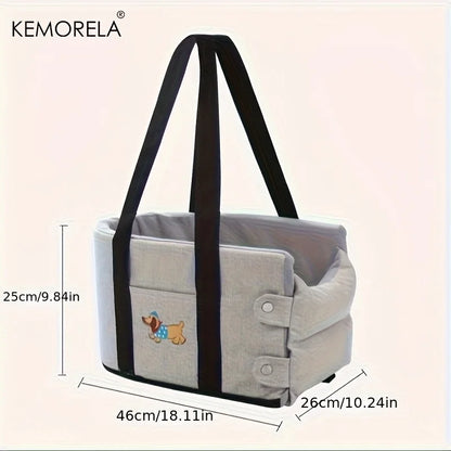 Pet Car Booster Seat with Safety Harness