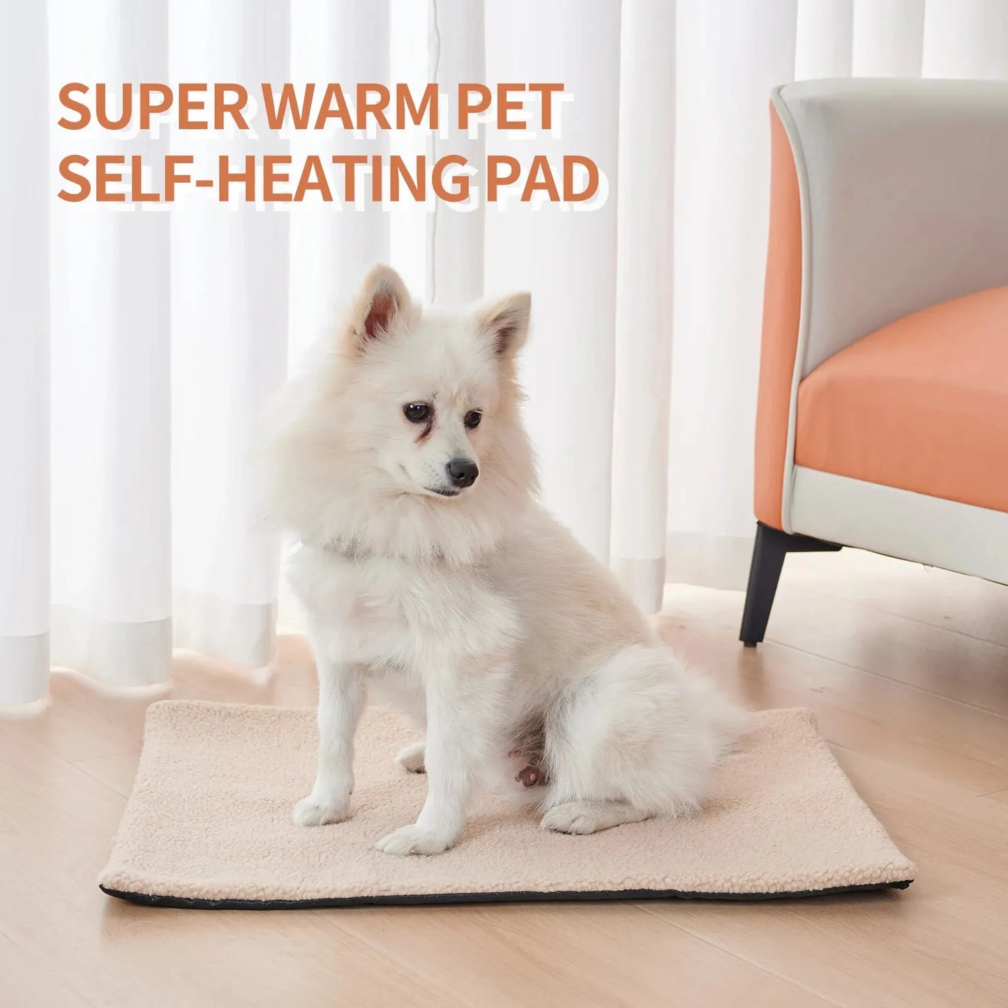 Self-Heating Pet Pad for Winter