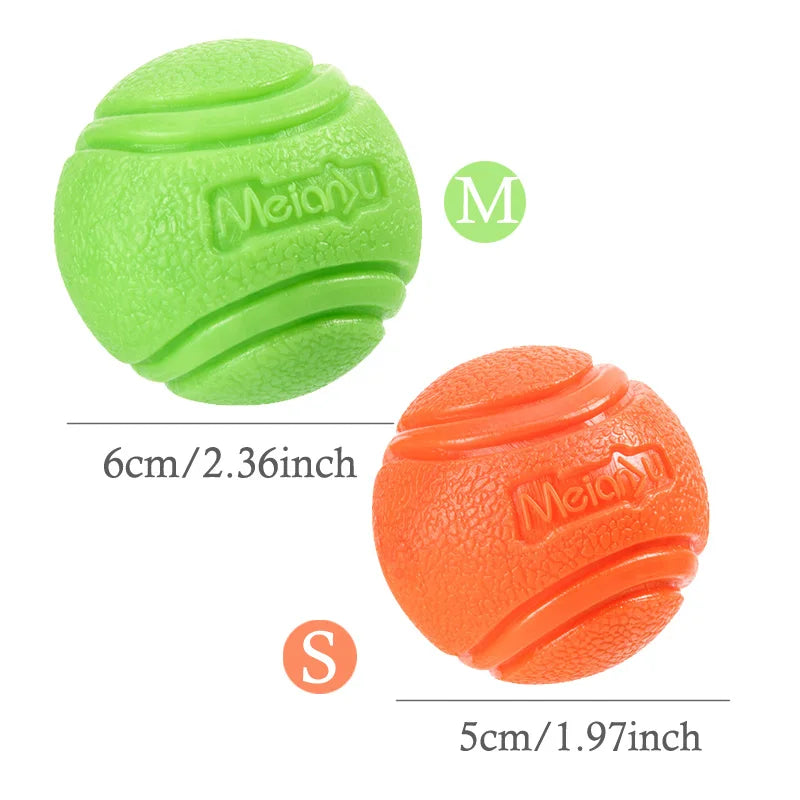 Bouncy Rubber Dog Ball - Training Toy