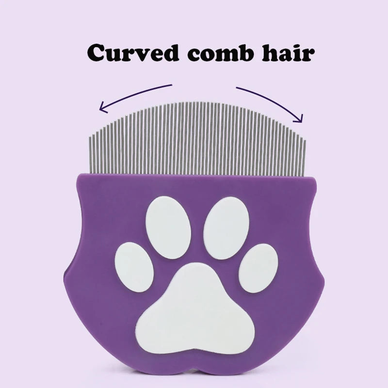 Curved Comb for Cats & Dogs