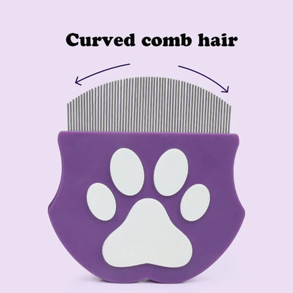 Curved Comb for Cats & Dogs