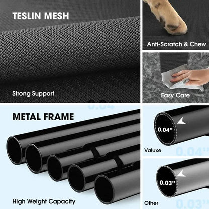 Elevated Cooling Dog Bed - Breathable Mesh