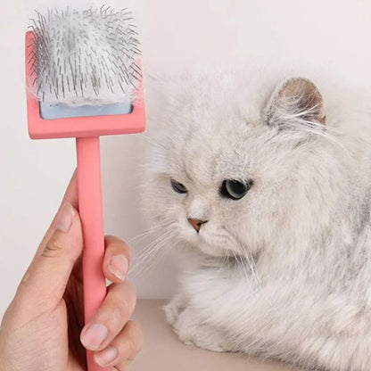 Long Handle Pet Hair Remover Brush