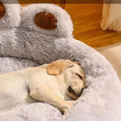 Plush Dog Bed Nest - Washable