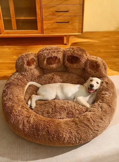 Plush Dog Bed Nest - Washable