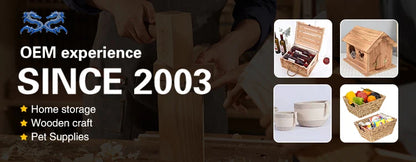 Wooden Cat Tree Condo with Scratching Posts