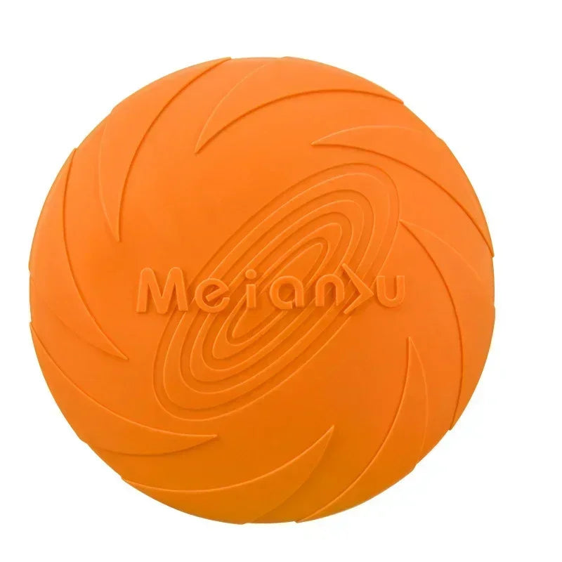 22cm Silicone Dog Frisbee - Chew Resistant