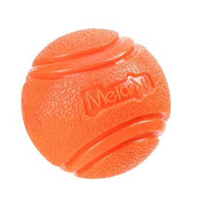 Bouncy Rubber Dog Ball - Training Toy