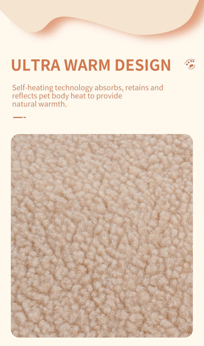 Self-Heating Pet Pad for Winter