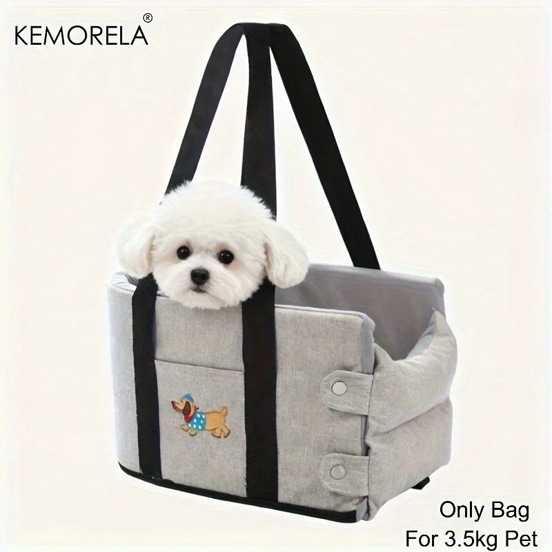 Pet Car Booster Seat with Safety Harness