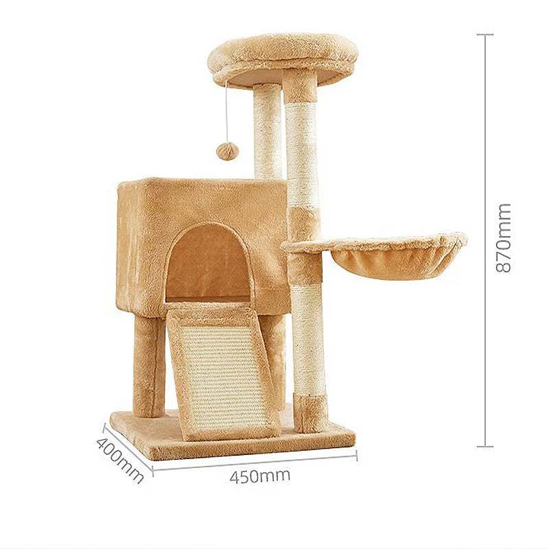 Luxury Cat Tree with Double Condos