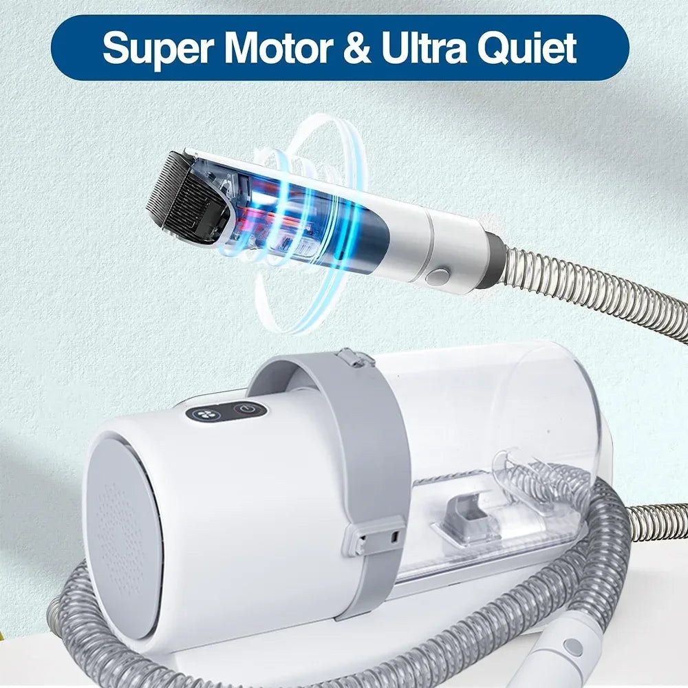 Dog Grooming Vacuum Kit with Clippers