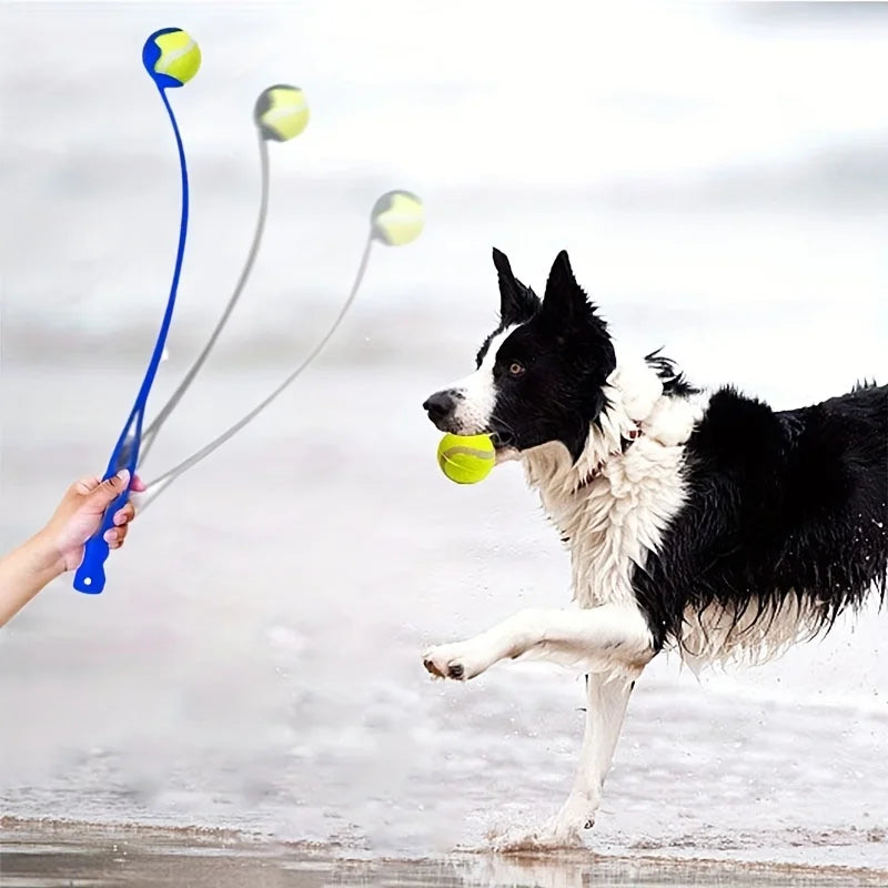 Tennis Ball Launcher Stick for Dogs