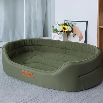 Waterproof Square Dog Bed - Washable