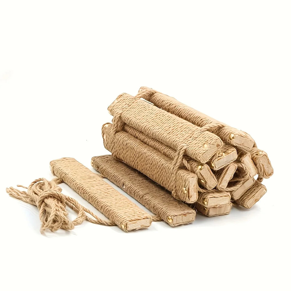 Wooden Cat Climbing Bridge with Sisal Rope