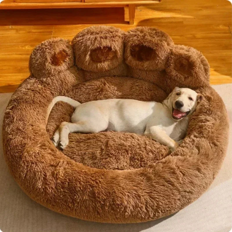 Plush Dog Bed Nest - Washable