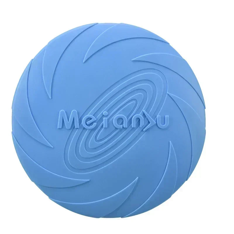 22cm Silicone Dog Frisbee - Chew Resistant