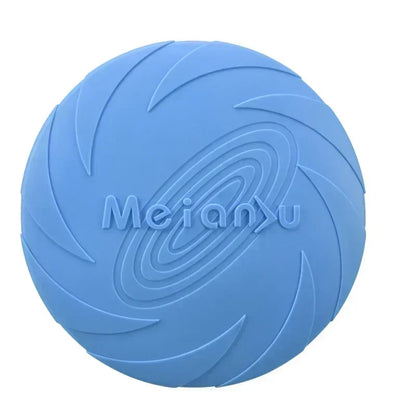 22cm Silicone Dog Frisbee - Chew Resistant