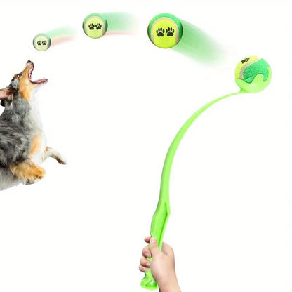 Tennis Ball Launcher Stick for Dogs