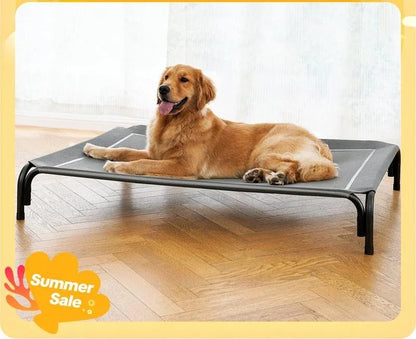 Elevated Cooling Dog Bed - Breathable Mesh