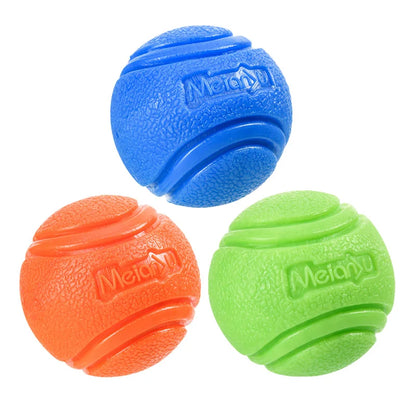 Bouncy Rubber Dog Ball - Training Toy