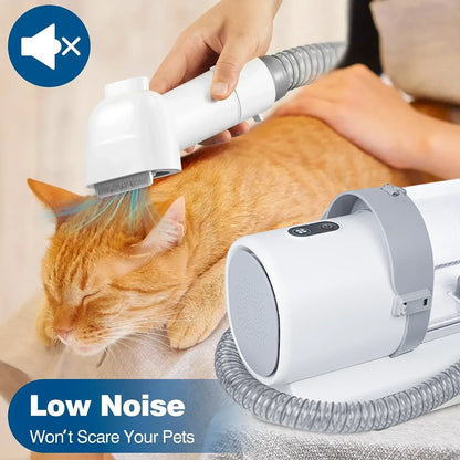 Dog Grooming Vacuum Kit with Clippers