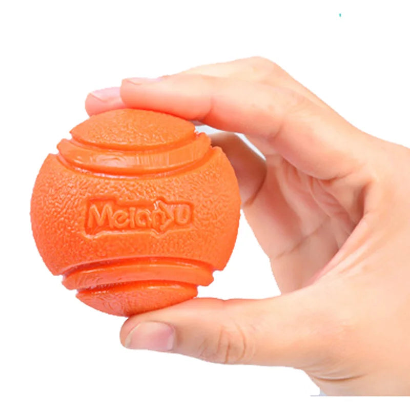 Bouncy Rubber Dog Ball - Training Toy