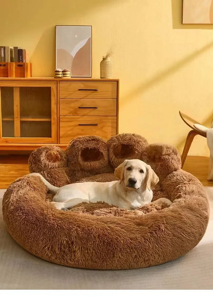 Plush Dog Bed Nest - Washable